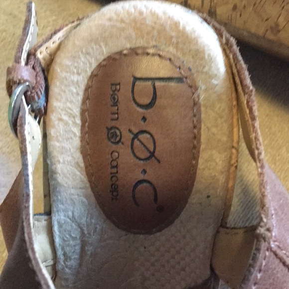 b.o.c. Born Concept brown wedges 9M - Picture 6 of 6